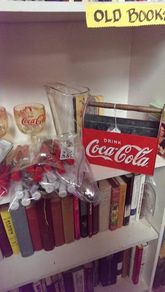 Find a variety of Coca-Cola products including old bottles, glasses, containers and more. 